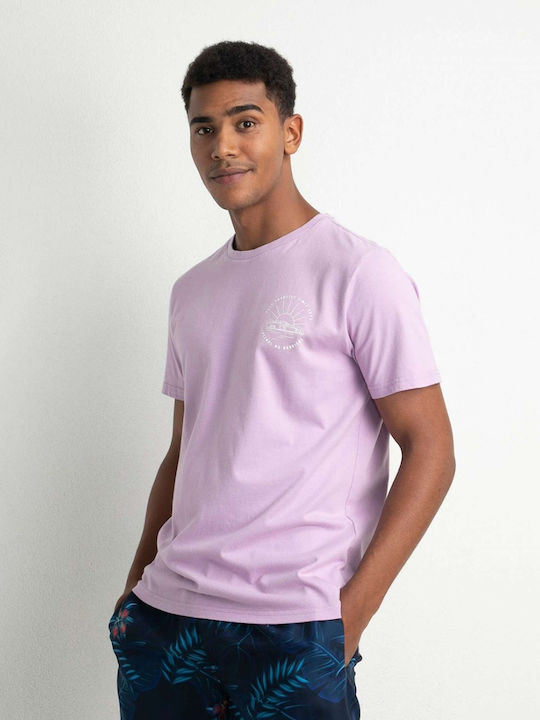 Petrol Industries Men's Short Sleeve T-shirt Purple