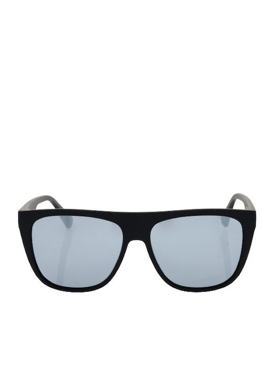 Runway Ανδρικά Γυαλιά Ηλίου με Κοκκάλινο Σκελετό Black Chrome Καθρέφτης