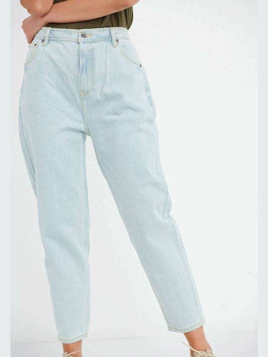 High Waist Women's Jean Trousers in Balloon Line