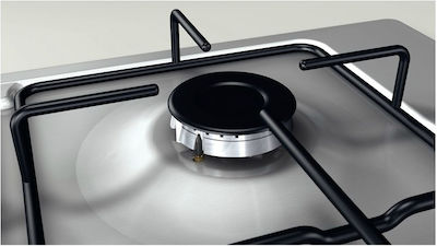 Bosch Autonomous Cooktop with Liquid Gas Burners Inox 58x51cm