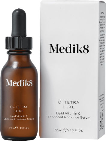 Medik8 C-Tetra Luxe Anti-aging Serum Face with Vitamin C & Vitamin E for Detoxification & Radiance 30ml