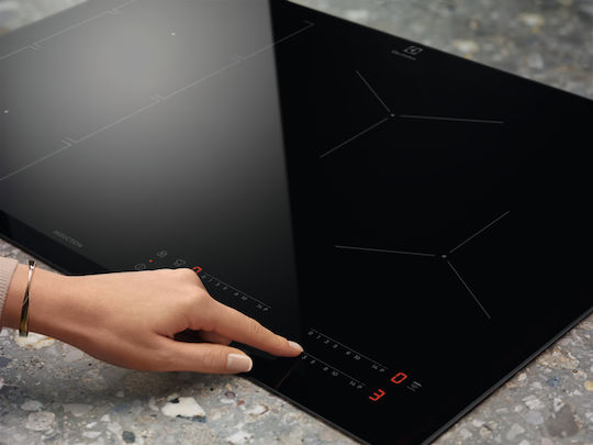 Electrolux Induction Cooktop With Frame Autonomous with Child Lock Function 59x52εκ.