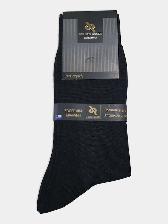 Douros Socks Douros Casual Ισοθερμικές Κάλτσες Μαύρες
