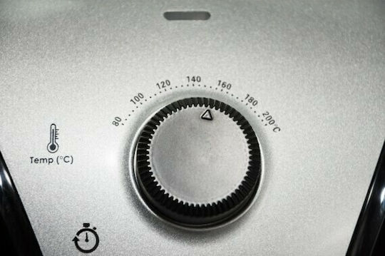 Hausberg Air Fryer 2.6lt Silver HB2250