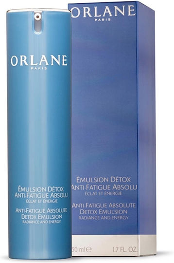 Orlane Paris Anti-fatigue Absolute Detox Emulsion Moisturizing Serum Face for Detoxification & Radiance 50ml