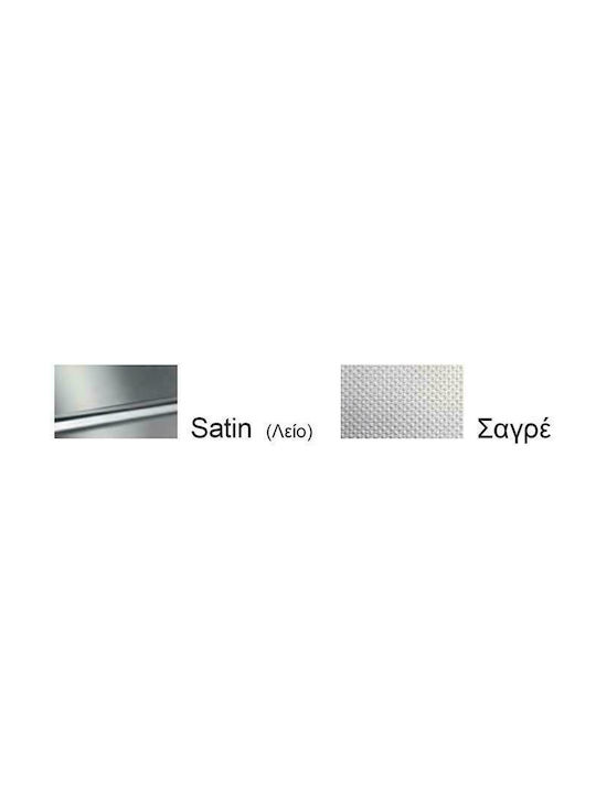 Fortinox Valley 25185 107-25185-110 25185-110 Drop-In Sink Inox Satin W86xD50cm Silver