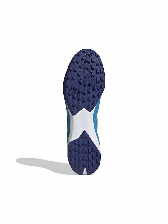 Adidas X Speedflow.3 TF Χαμηλά Ποδοσφαιρικά Παπούτσια με Σχάρα Sky Rush / Team Shock Pink / Cloud White