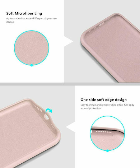 Sonique Liquid Back Cover Σιλικόνης Ροζ (Huawei Y7 2019 / Y7 Prime 2019)