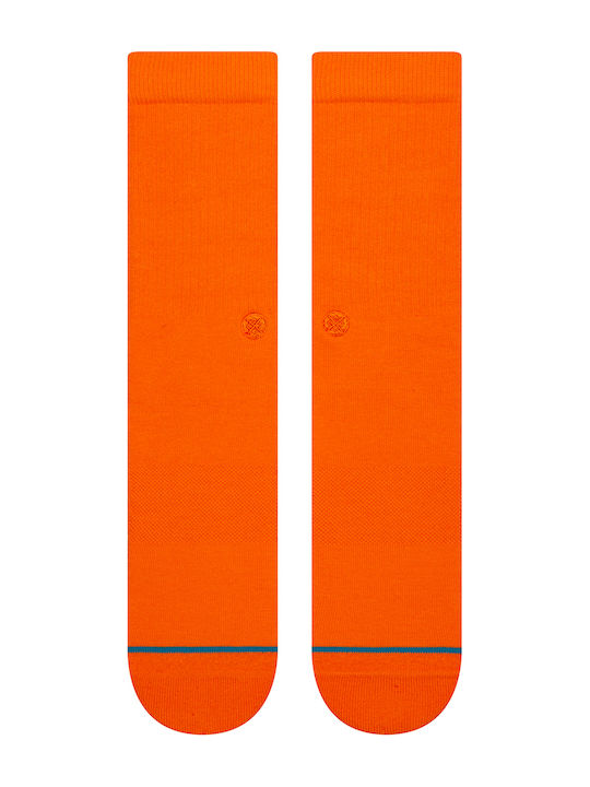 Stance Icon Athletic Socks Orange 1 Pair