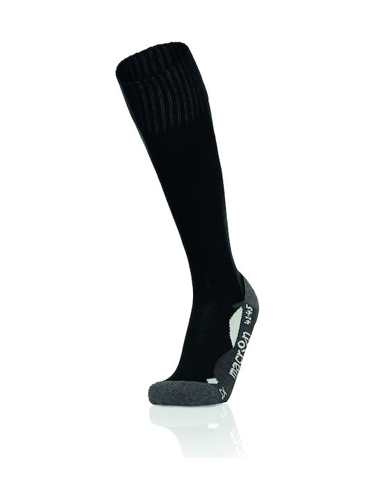 Macron Rayon Football Socks Black 1 Pair