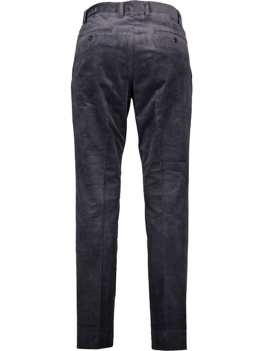Trousers Chino Elastic in Regular Fit Navy Blue