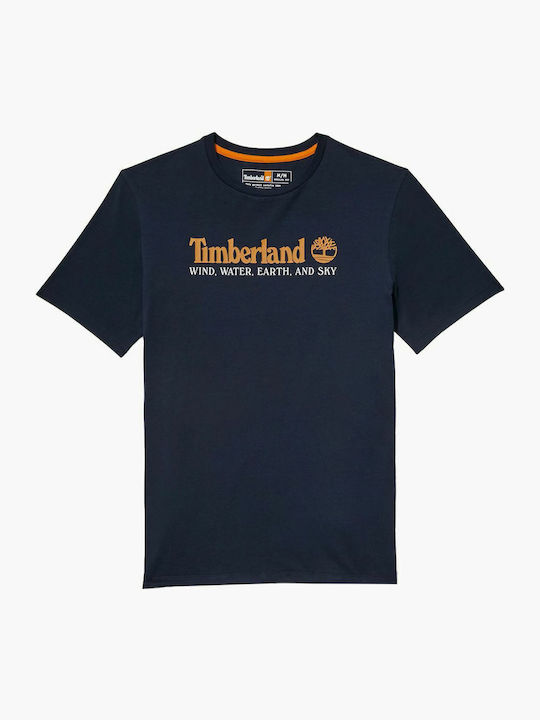 Wind Water Earth T-shirt Navy Μπλε