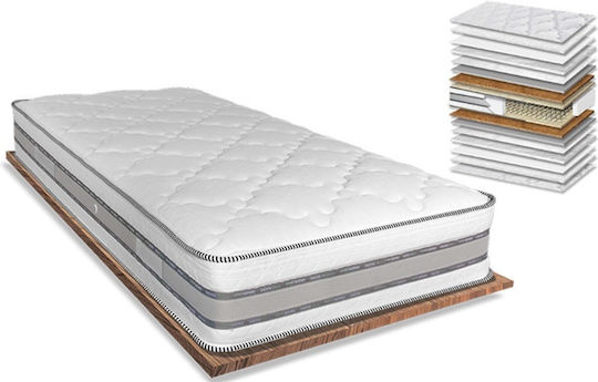 Orion Strom 016 Star Plus Coco 3D Semi-double Ortopedie Saltea 120x200x26cm cu Arcuri