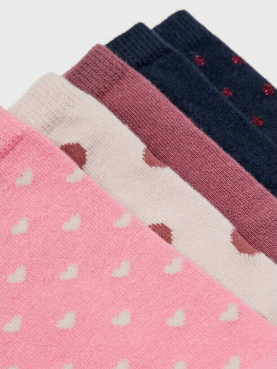 Name It Kids' Socks Knee-High Multicolored 5 Pairs Name It Kids' Socks Knee-High Multicolored 5 Pairs