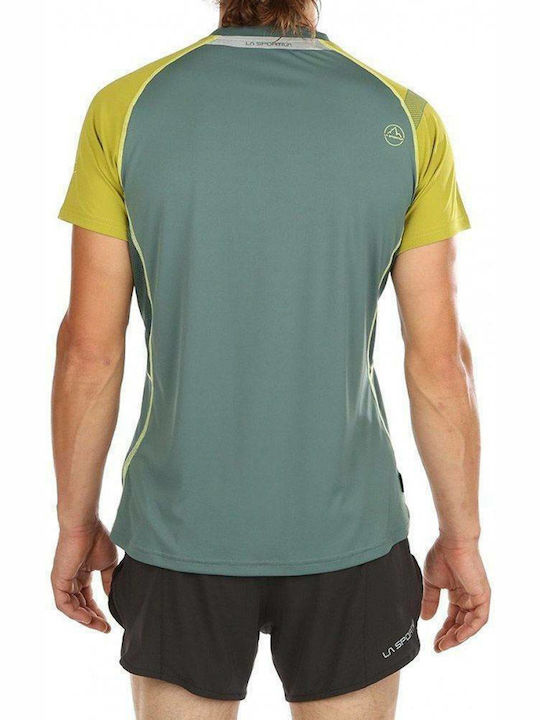 La Sportiva Motion Men's Sports T-Shirt with Logo Green