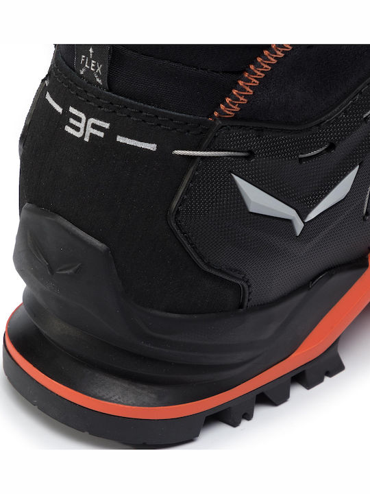 Salewa MTN Trainer Mid GTX Men's Hiking Boots Waterproof with Gore-Tex Membrane Black