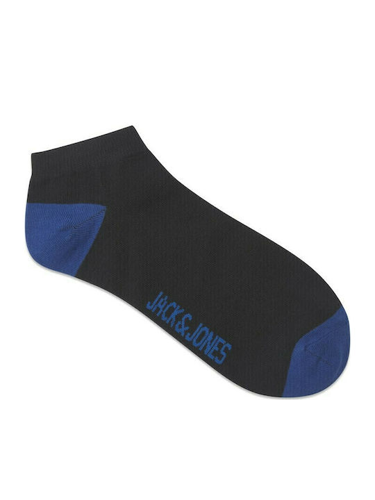 Jack & Jones Παιδικά Σοσόνια Μαύρα 5 Ζευγάρια