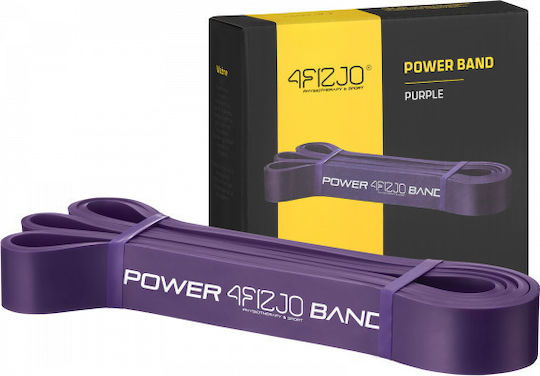 4FIZJO Bandă de rezistență pentru exerciții Bucla Hard Violet