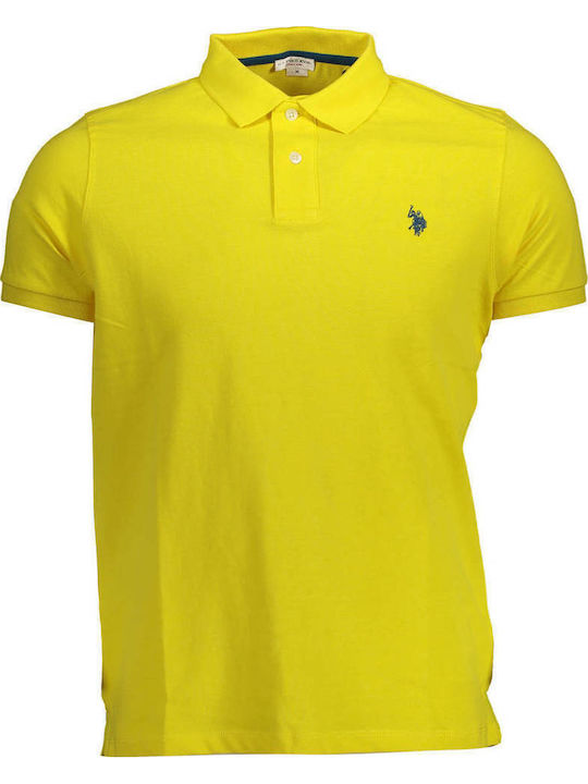 King Polo T-shirt Κίτρινο