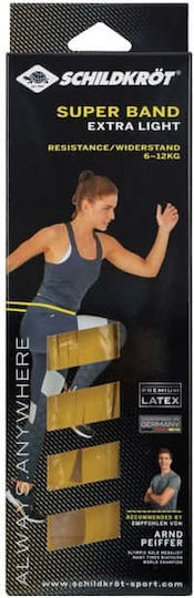 Schildkrot Resistance Band Loop Very Light Yellow 2.08m