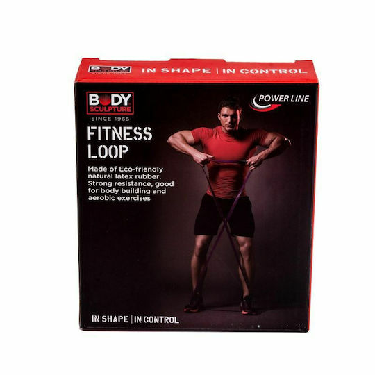 Body Sculpture Widerstandsbänder Schleife Schwarz 2.08m