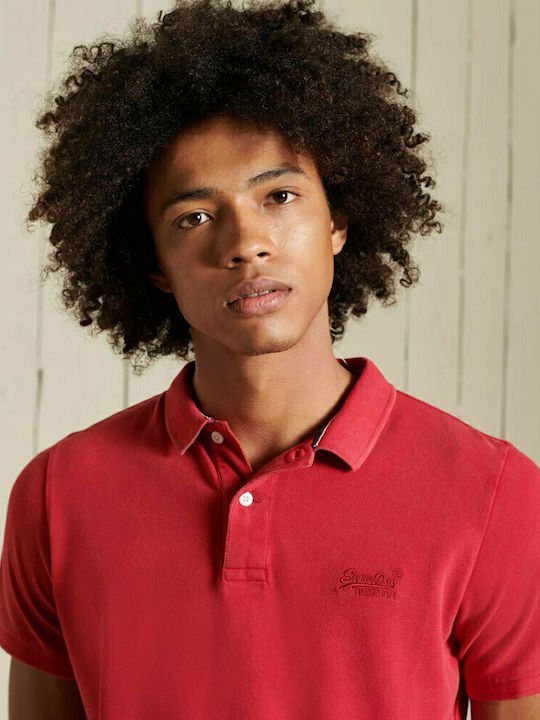 Polo T-Shirt Fuchsie