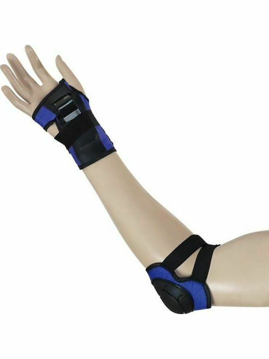 Nils H110 Protective Gear Set for Rollers Blue