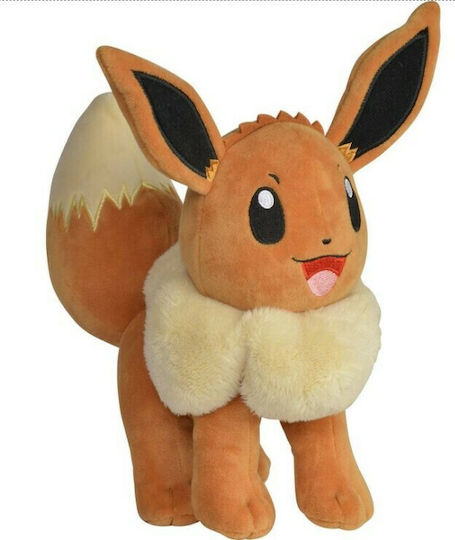 Jazwares Plush Pokemon Eevee Wave 10 For 2+ Years 20 cm (Various Designs) 1pc