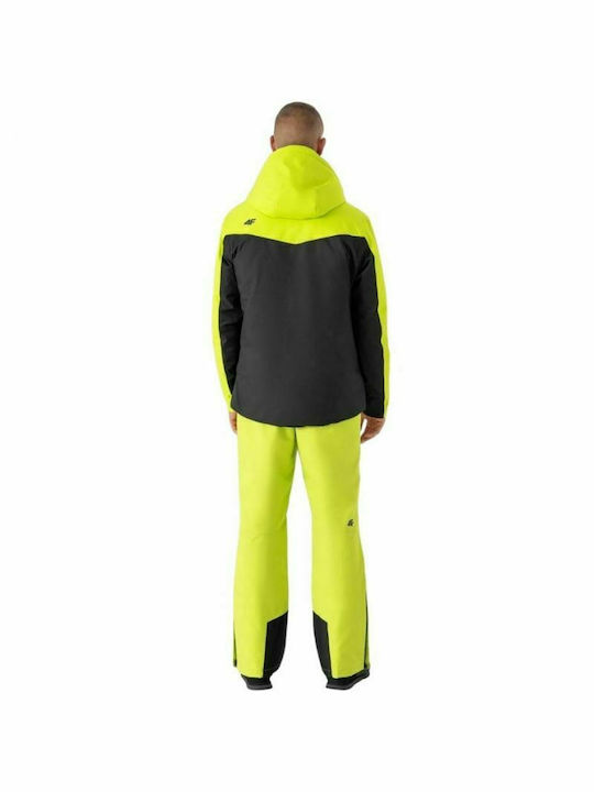 4F Men's Winter Jacket Yellow / Black