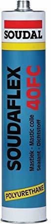 Soudal Soudaflex 40FC Sealant Silicone Polyurethane for Wood White 310ml