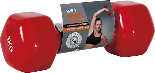 AMILA Βarăț hexagonal din vinil 1 x 3kg