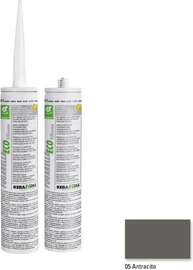 Kerakoll Fugabella Eco Σφραγιστική Σιλικόνη 05 Anthracite 310ml