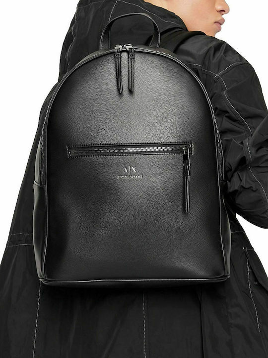 Armani Exchange Backpack Μαύρο