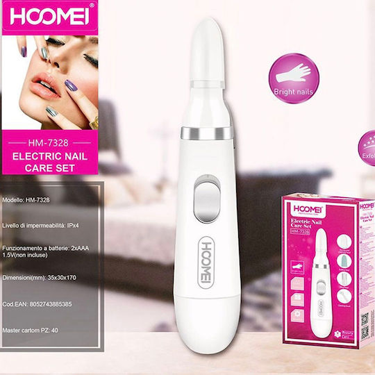 Hoomei Nagelfräser Batterie Weiß