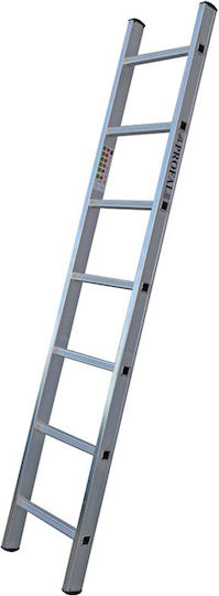 Profal Einzel Leiter Aluminium mit 12 Stufen 343cm