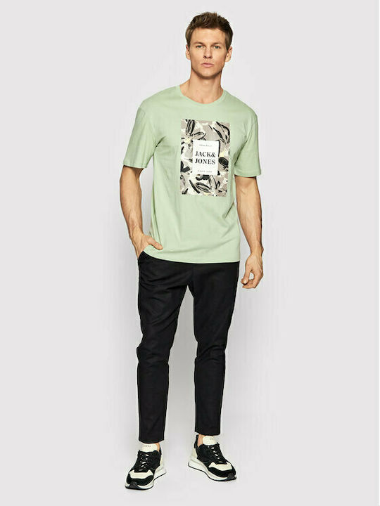 Jack & Jones Herren T-Shirt Kurzarm Grün