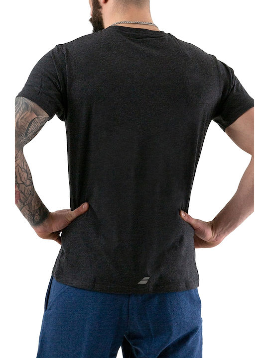 Babolat Exercise Core Men's Athletic T-shirt Short Sleeve Anthracite