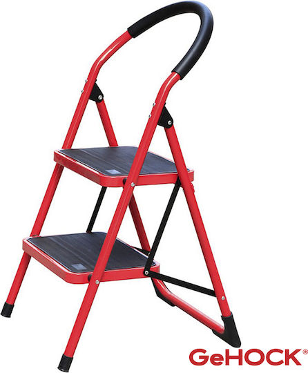 GeHock GeHock Stehleitern Eisen 2 Stufen 44cm