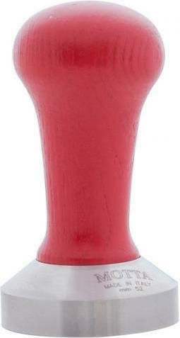 Motta 8110 Tamper cu Flat Suprafață 52mm Roșu
