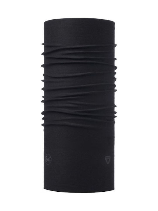 Buff Thermonet Tubular Athletic Neck Warmer Black