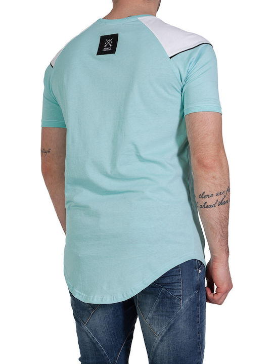 Vinyl Art Clothing 32752 Men's Short Sleeve T-shirt Light Blue 32752-24