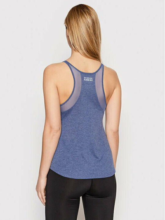New Balance Impact Blouse Blue