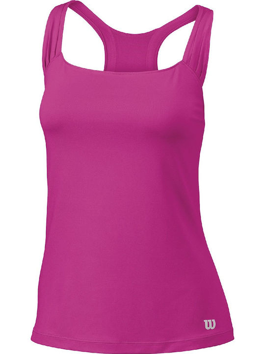 Wilson Core Classic Tank WRA750203 Γυναικεία Μπλούζα Μωβ