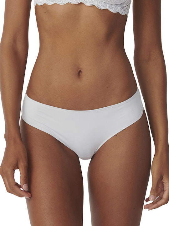 Lovely Micro Γυναικείο String με Δαντέλα Λιλά