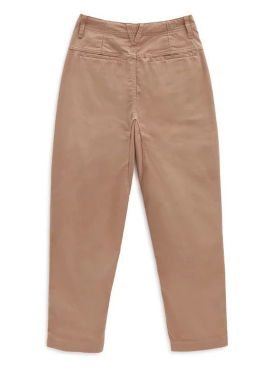 Dama Talie înaltă Pantaloni Chino Roz