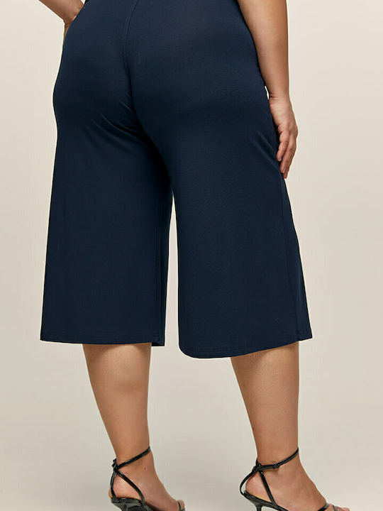 Bodymove Women's High Waist Culottes Navy Blue