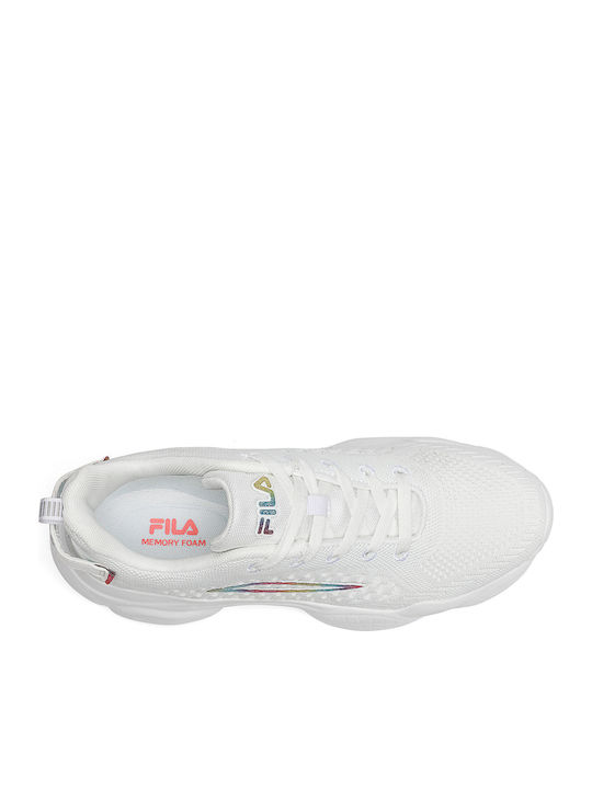 Memory Musha Παιδικά Sneakers Ανατομικά Λευκά