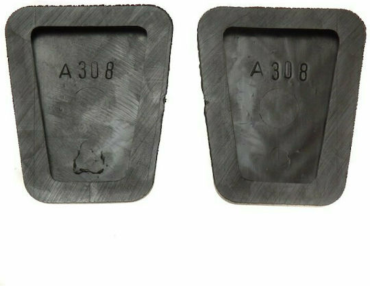 Car Pedal Set for Hyundai / Kia / Mitsubishi from Rubber Black 2pcs