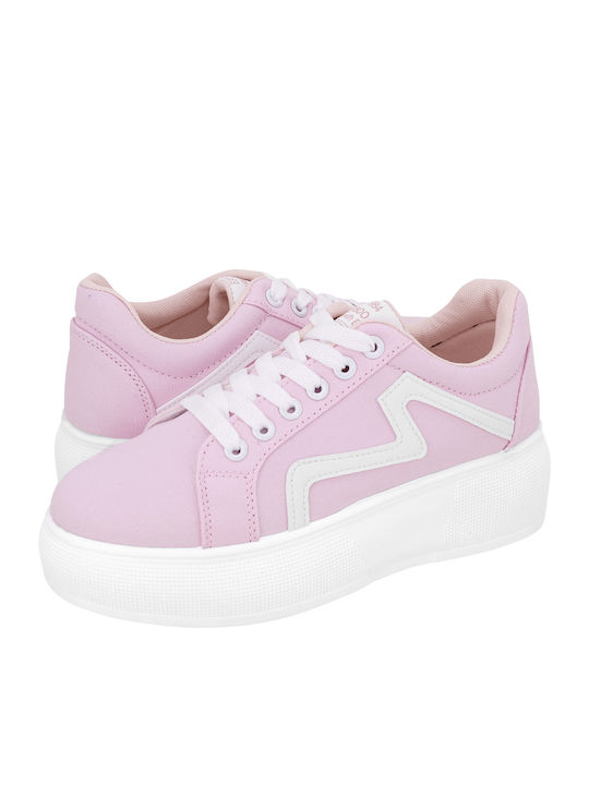 Name Loading 6 Γυναικεία Sneakers Ροζ
