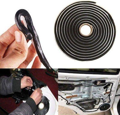 Carner Accesoriu Reparator pentru Faruri Autoturism Bandă de mastic 9.5mm x 4.57m Negru 1buc